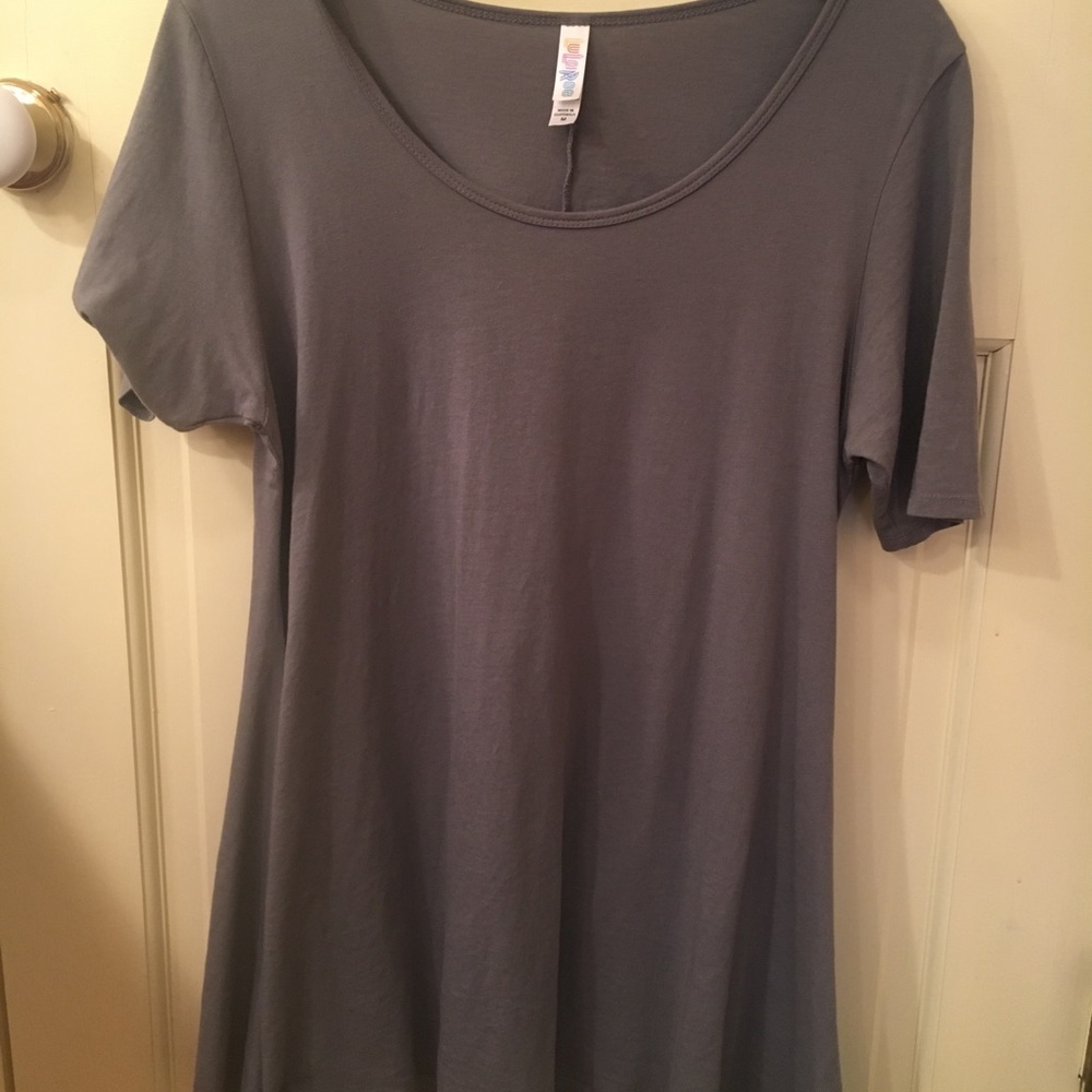 Lularoe perfect t medium gray
